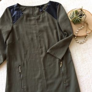 Olive/Army Green H&M Dress